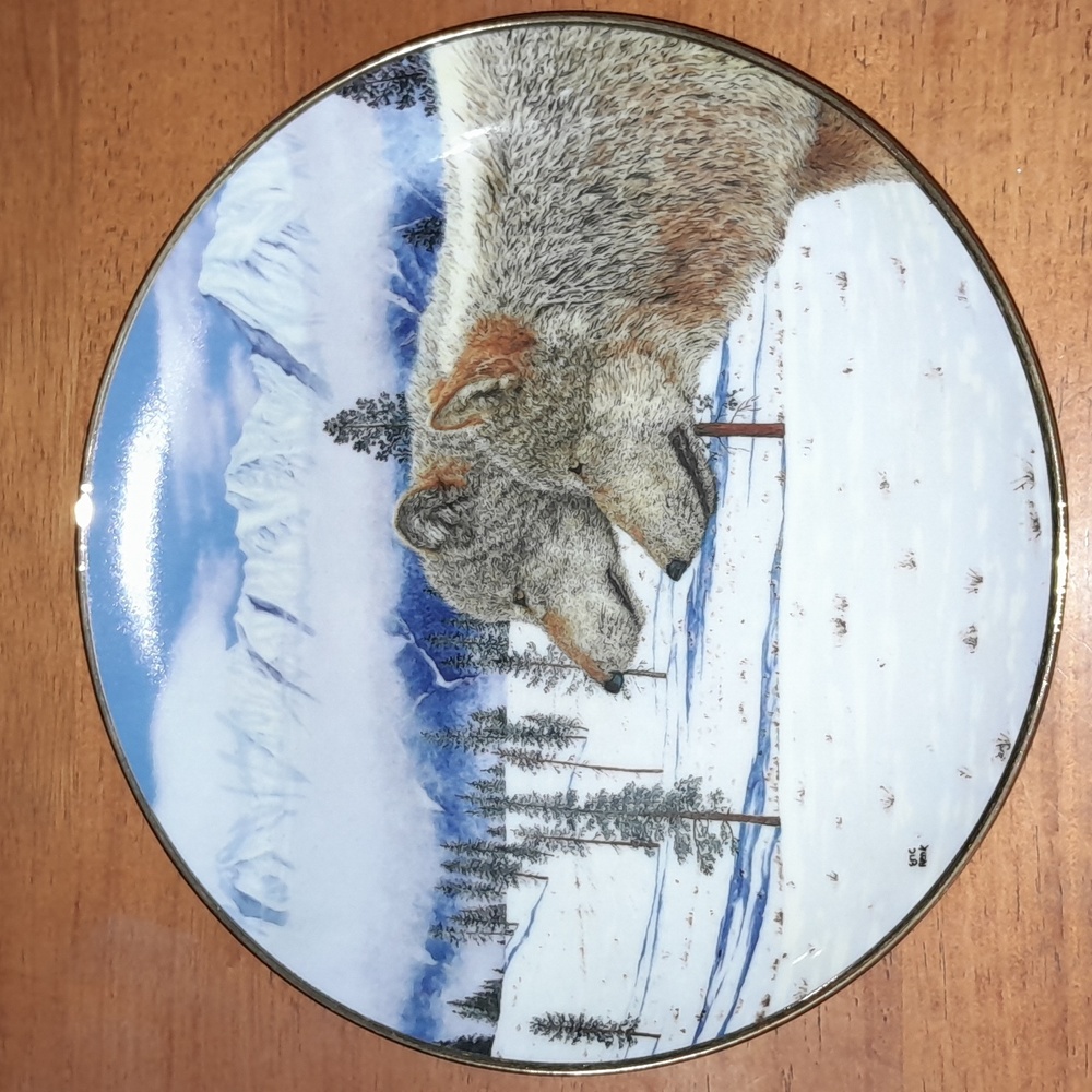 The Danbury Mint Plate Eternal Unity Collection